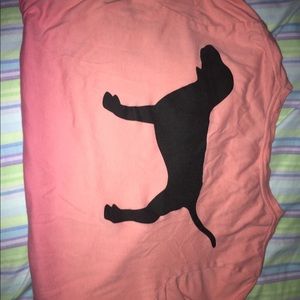 PINK tee shirt ombré